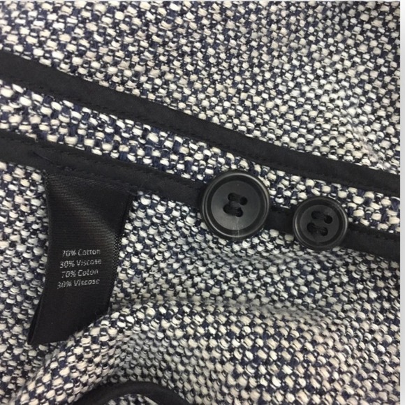 ELIZABETH and James Long Blazer Ruched Sleeve Size 10 - Picture 5 of 11